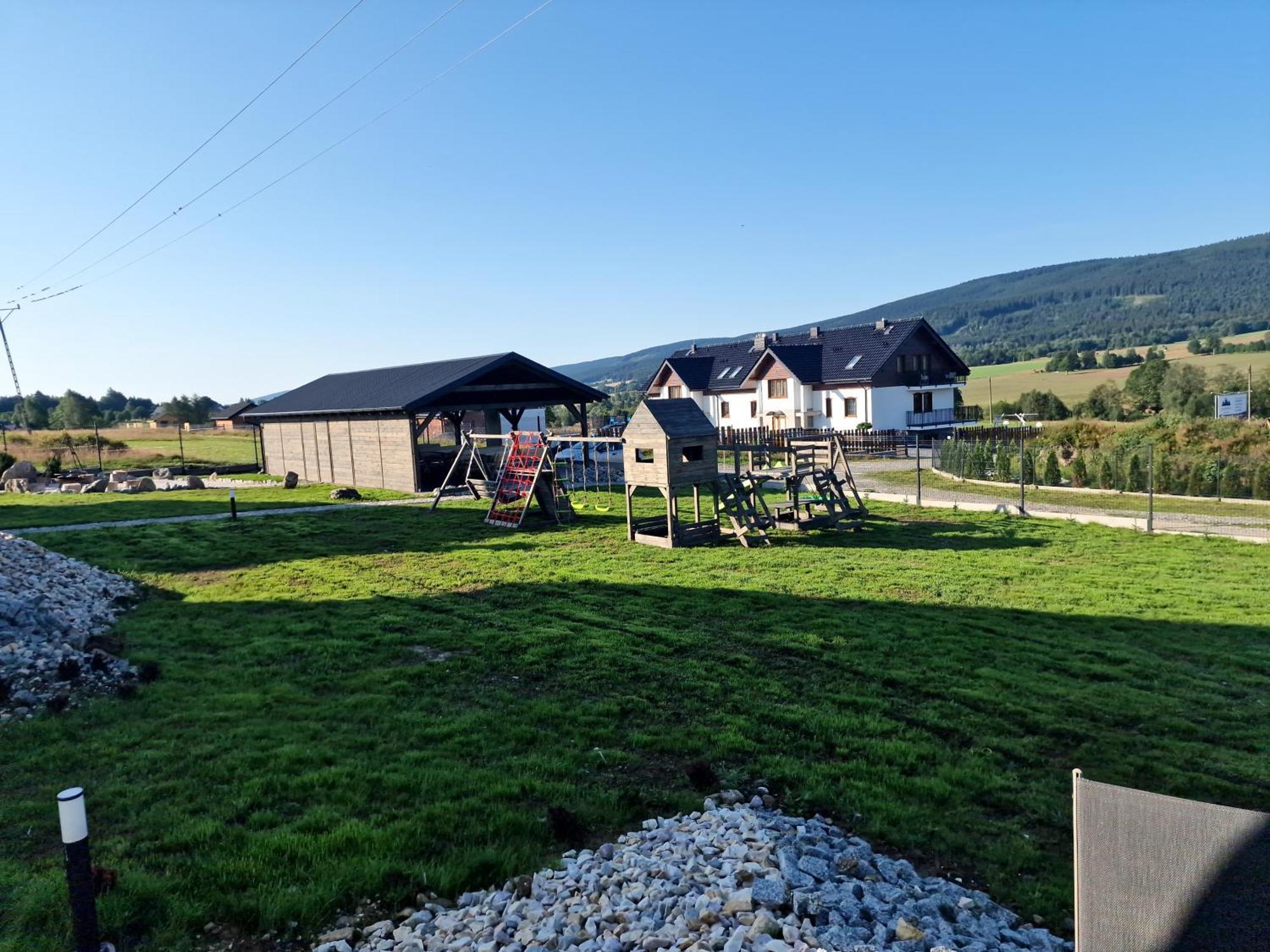 All Season Klimatyzowany Dom Przy Szlaku Z Prywatnym Tarasem I Widokiem Na Gory Orlickie - Sudety Sauna&Jacuzzi, Skalne Miasto Lasowka Exterior foto