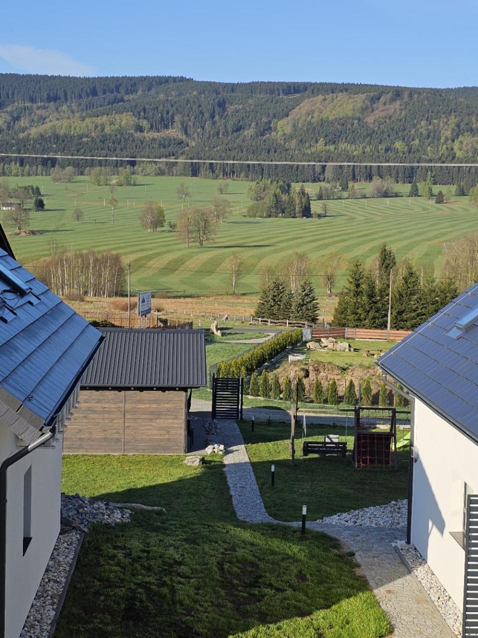 All Season Klimatyzowany Dom Przy Szlaku Z Prywatnym Tarasem I Widokiem Na Gory Orlickie - Sudety Sauna&Jacuzzi, Skalne Miasto Lasowka Exterior foto