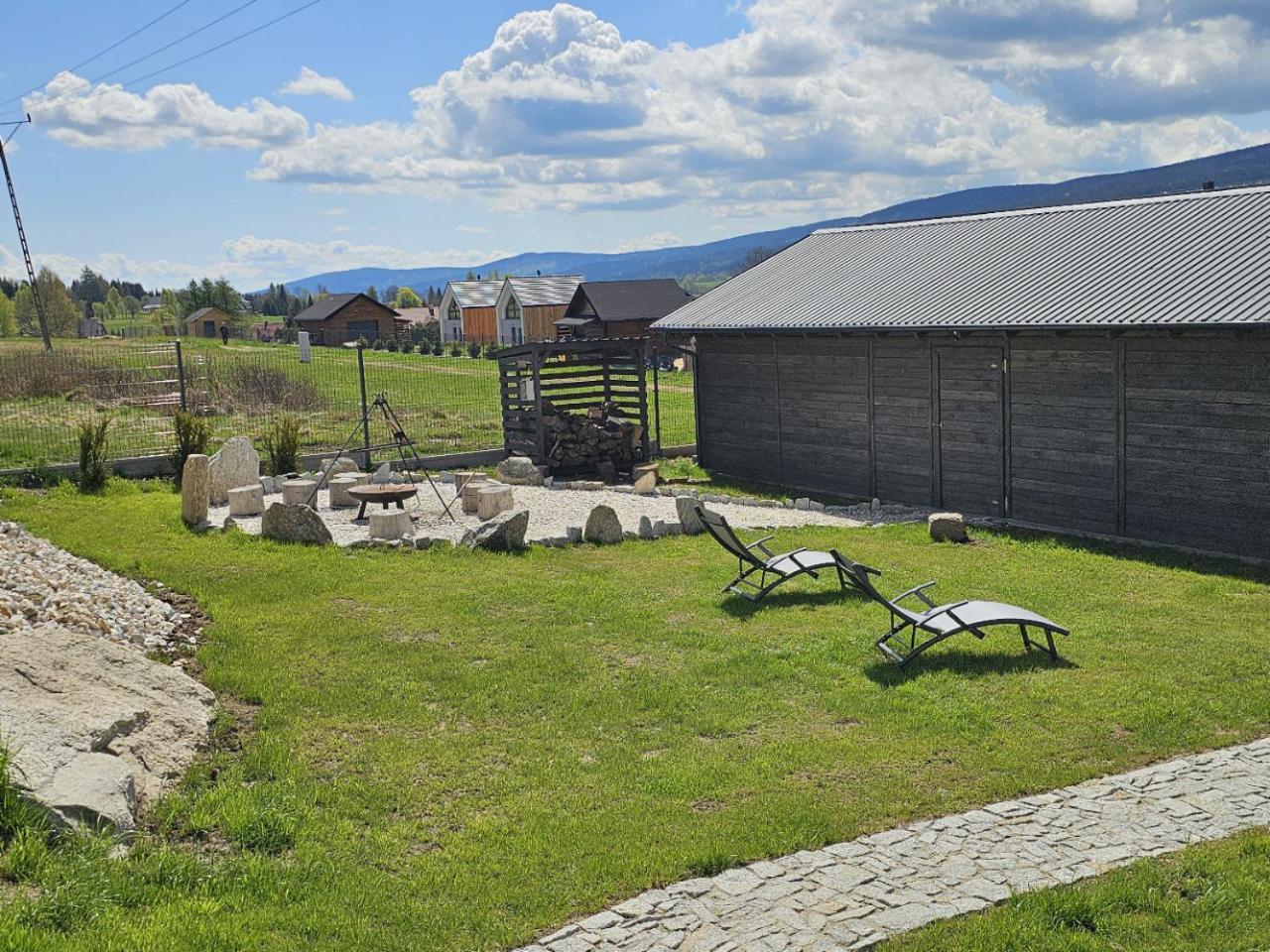 All Season Klimatyzowany Dom Przy Szlaku Z Prywatnym Tarasem I Widokiem Na Gory Orlickie - Sudety Sauna&Jacuzzi, Skalne Miasto Lasowka Exterior foto